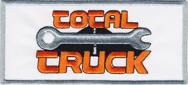 Świat haftu - Emblemat haftowany - total truck Świat haftu - Emblemat haftowany - total truck