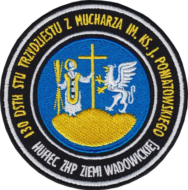 Świat haftu - Emblemat harcerski - koło Świat haftu - Emblemat harcerski - koło