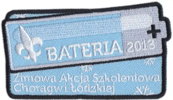Świat haftu - Emblemat harcerski o nieregularnym kształcie Świat haftu - Emblemat harcerski o nieregularnym kształcie