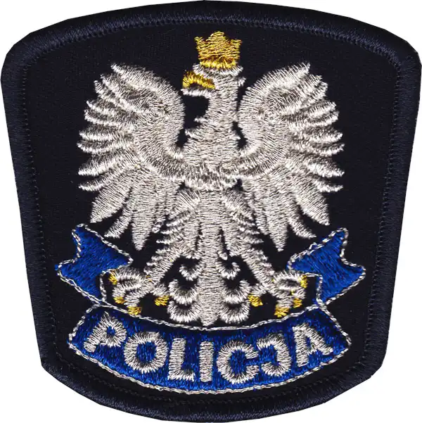 Świat haftu - Emblemat mundurowy orzeł