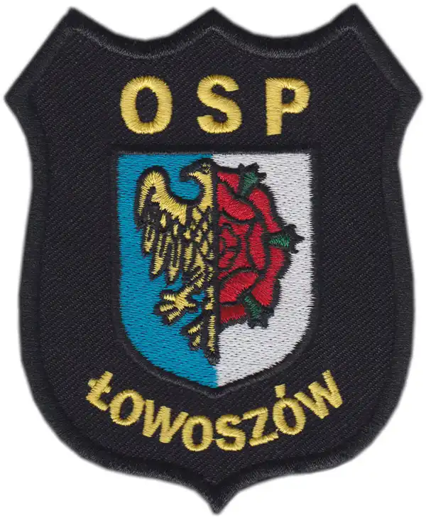 Świat haftu - strażacki emblemat mundurowy Świat haftu - strażacki emblemat mundurowy