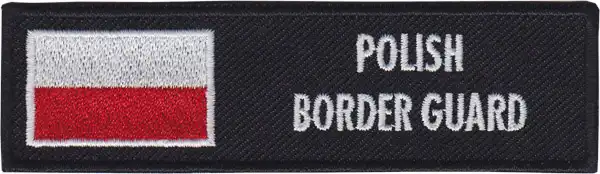 Świat haftu - Emblemat ostrzegawczy prostokątny Świat haftu - Emblemat ostrzegawczy prostokątny