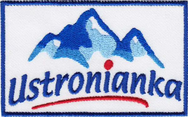 Świat haftu - Emblemat z firmowym logo kolorowy Świat haftu - Emblemat z firmowym logo kolorowy