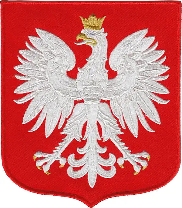 Świat haftu - Haftowane godło Polski