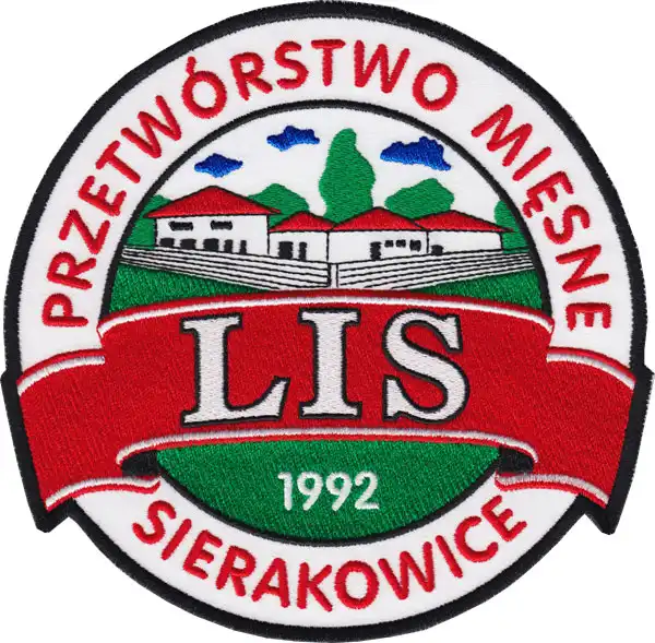 Świat haftu - Naszywka firmowa okrągła Świat haftu - Naszywka firmowa okrągła