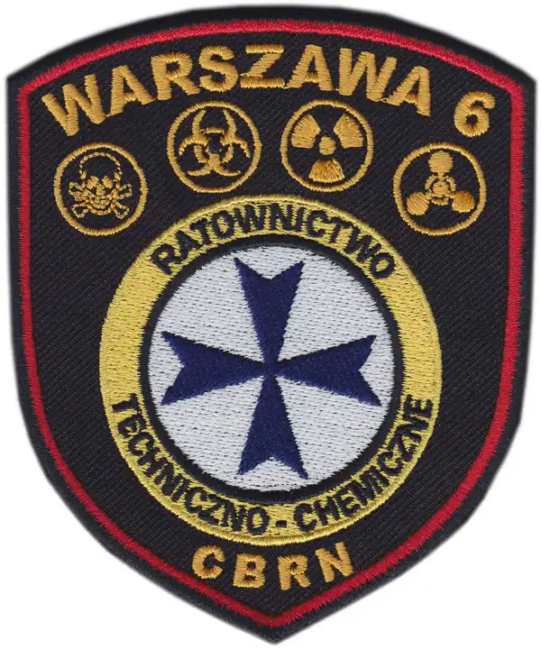 Świat haftu - ratunkowa naszywka haftowana Świat haftu - ratunkowa naszywka haftowana