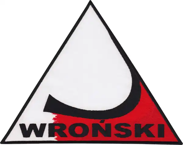 Świat haftu - Naszywka haftowana trójkątna Świat haftu - Naszywka haftowana trójkątna