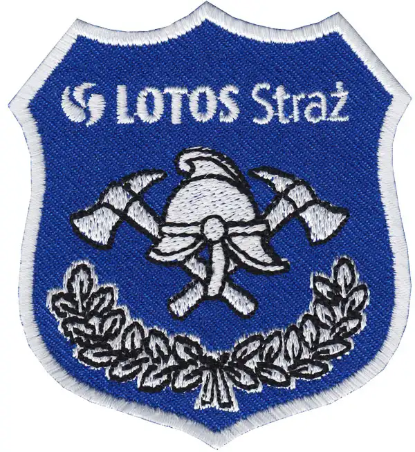 Świat haftu - Naszwyka na mundur strażacki - Lotos straż Świat haftu - Naszwyka na mundur strażacki - Lotos straż