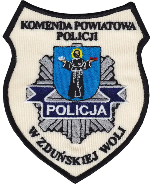 Świat haftu - Naszywka policyjna