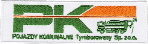 Świat haftu - Naszywka z logo prostokątna Świat haftu - Naszywka z logo prostokątna