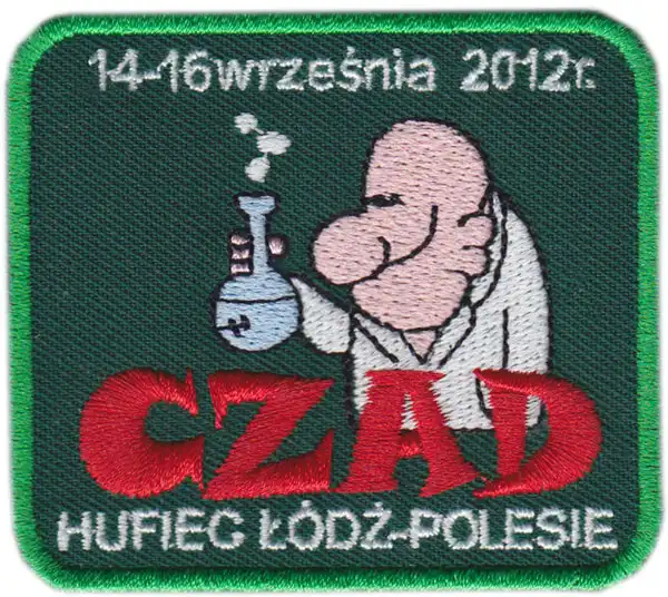 Świat haftu - Tarcza harcerska - zaoblone narożniki Świat haftu - Tarcza harcerska - zaoblone narożniki