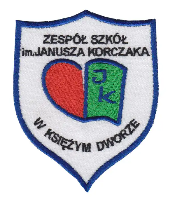 Świat haftu - Tarcza szkolna - specjalny kształt Świat haftu - Tarcza szkolna - specjalny kształt